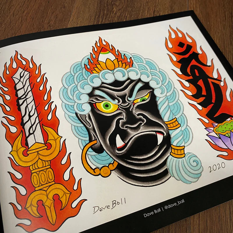 Tattoo Flash Collective Vol. 1 — Softcover Book - Painful Pleasures