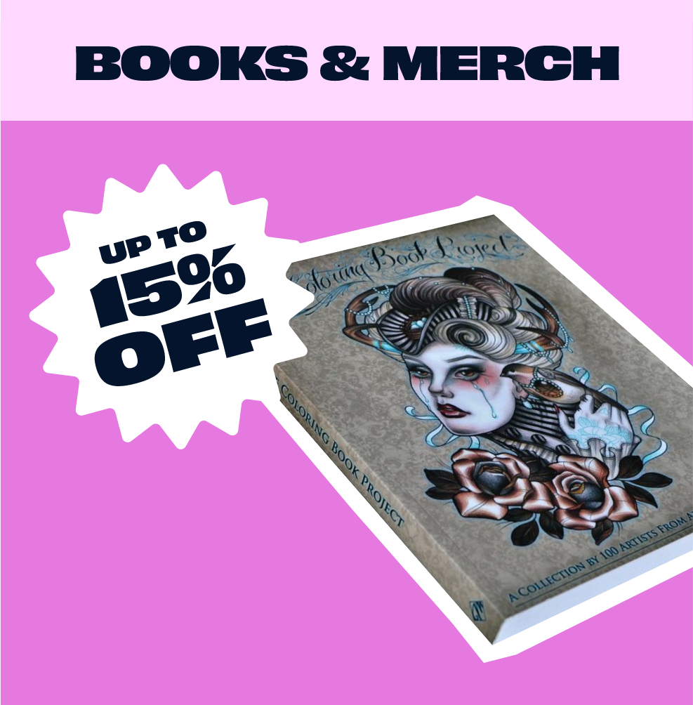 books & merch