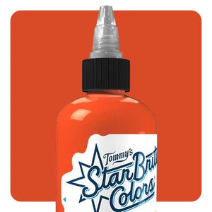StarBrite Colors Tattoo Ink by Tommy’s Supplies – Brite Orange – Pick Your Size - Painful Pleasures