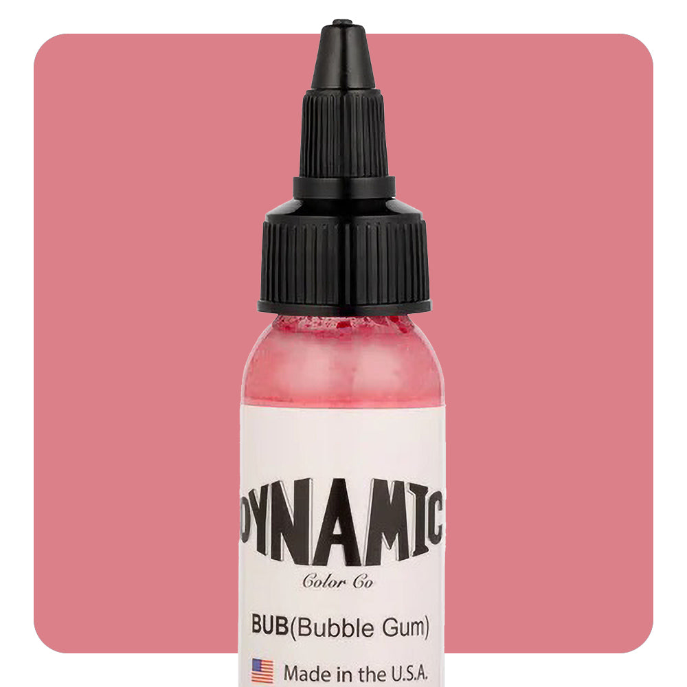 Dynamic Bubble Gum Tattoo Ink - 1oz. Bottle