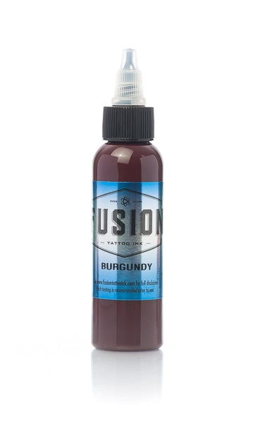 Burgundy — Fusion Tattoo Ink — Pick Size - Painful Pleasures