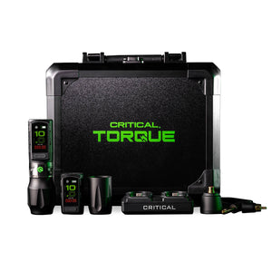 Critical Tattoo® Torque Pen Machine Full Kit — Pick Stroke Length - Painful Pleasures