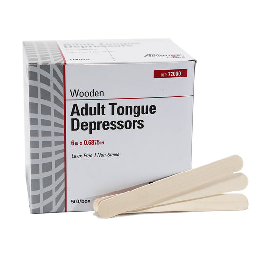 Saferly Tongue Depressors — Adult Size — Box of 500 PainfulPleasures