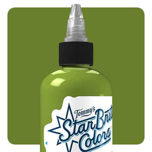 StarBrite Colors Tattoo Ink by Tommy’s Supplies – Camouflage Green – Pick Your Size - Painful Pleasures