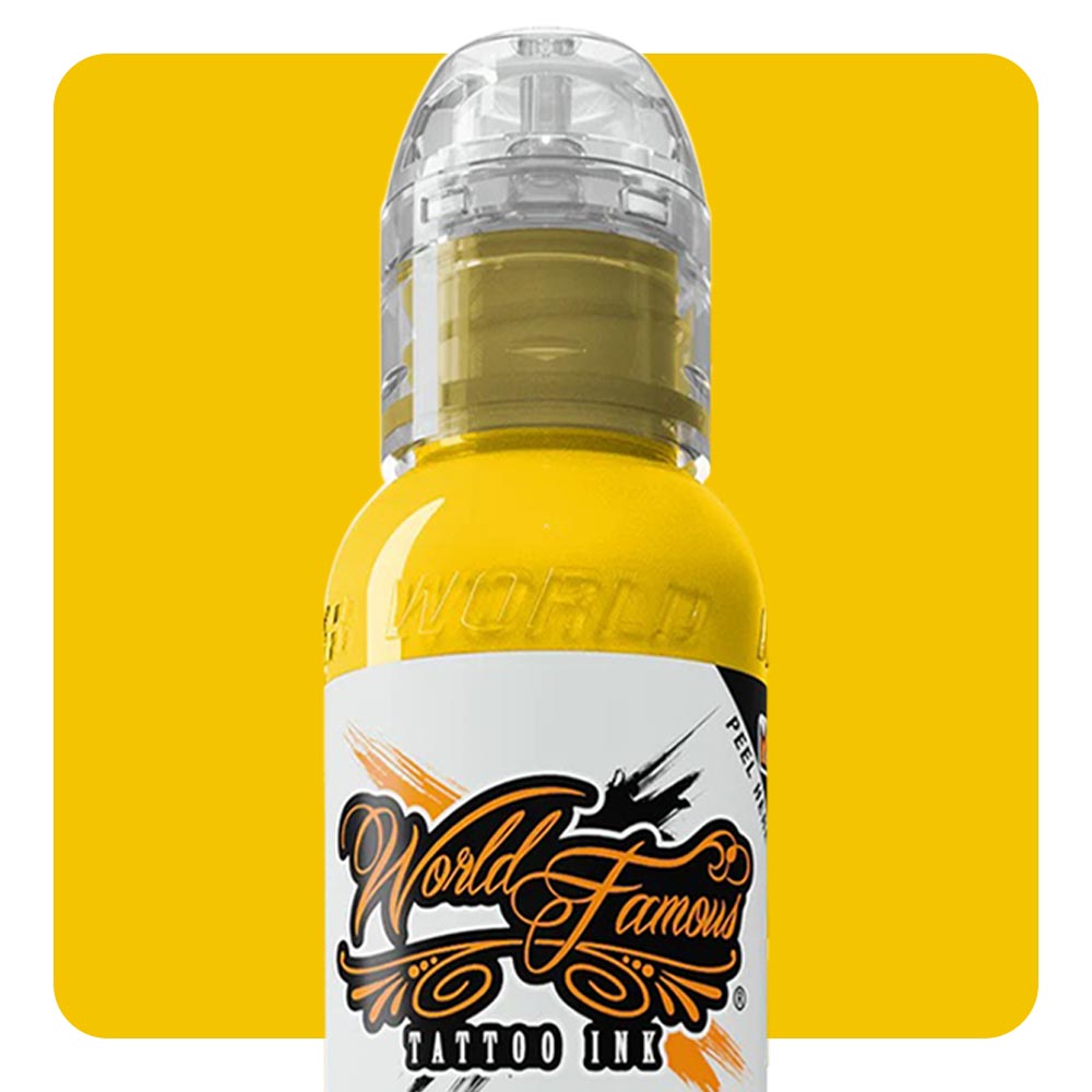 Canary Yellow — World Famous Tattoo Ink — Pick Size