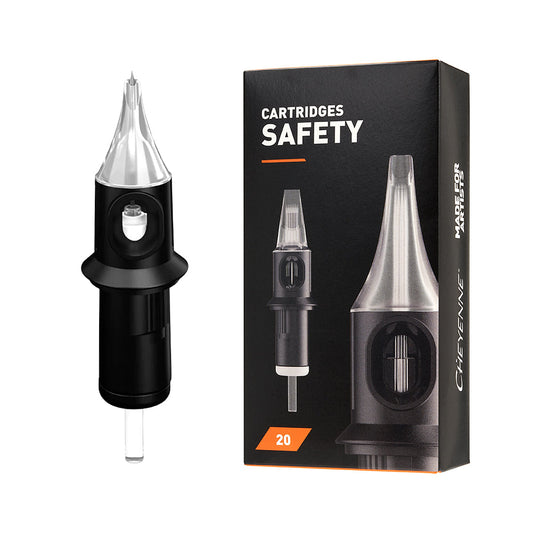 Cheyenne Needles | Tattoo Safety Cartridges (Box of 20) - Painful Pleasures