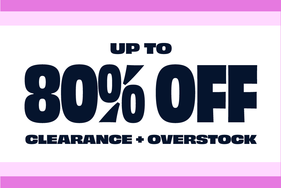 clearance + overstock