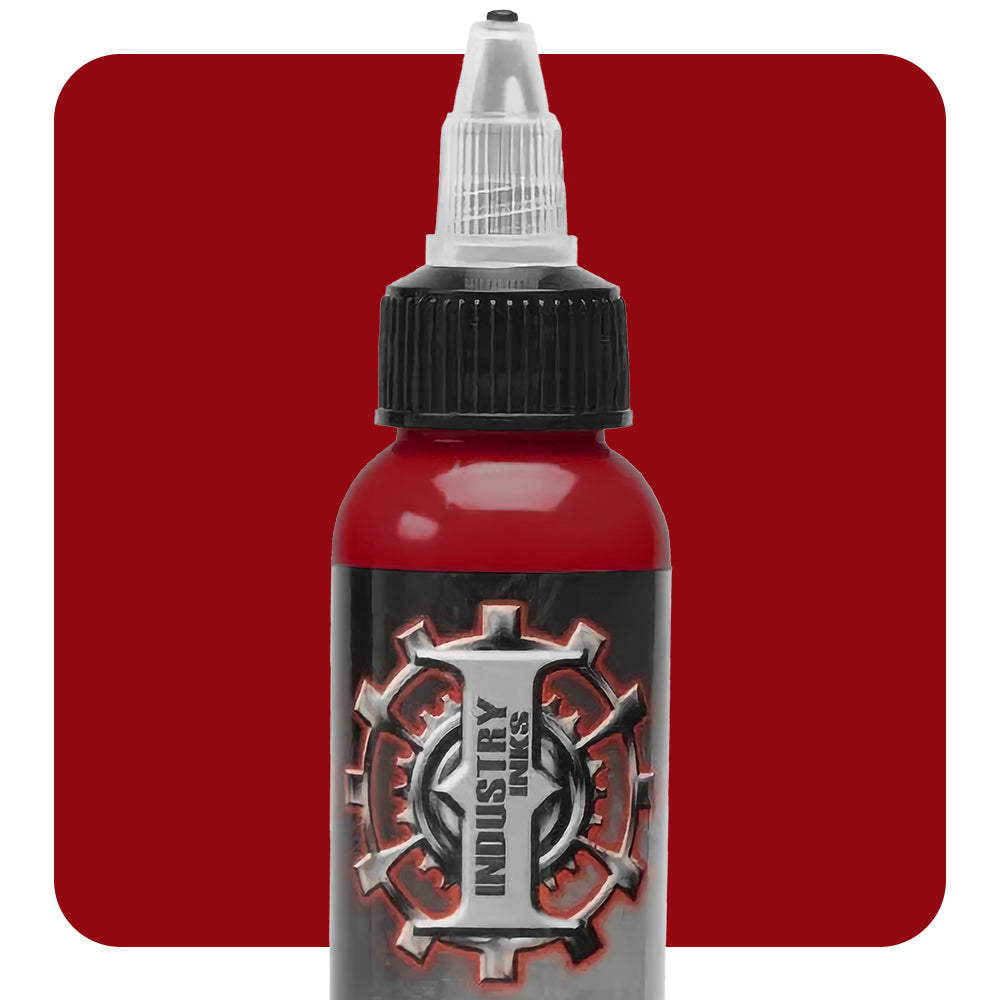 Red Polyeste Ink Union Crimson Red — Industry Inks — Pick Size | PainfulPleasures
