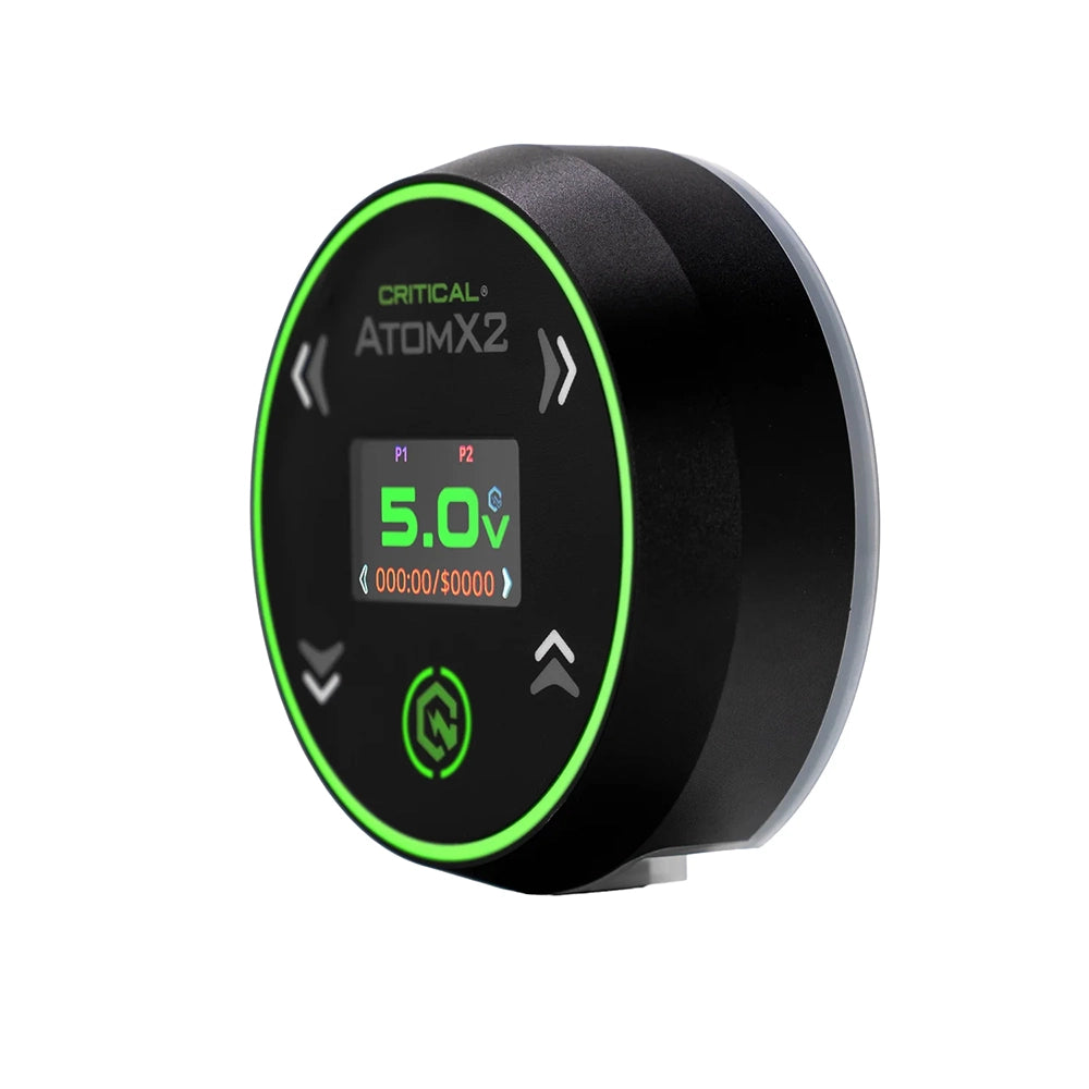 Critical AtomX2 Tattoo Power Supply