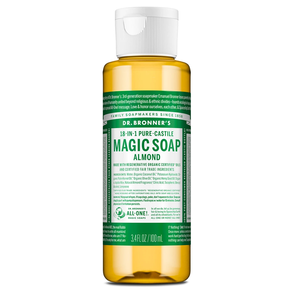 Dr. Bronner's Magic Soaps Almond 3.4oz - 1