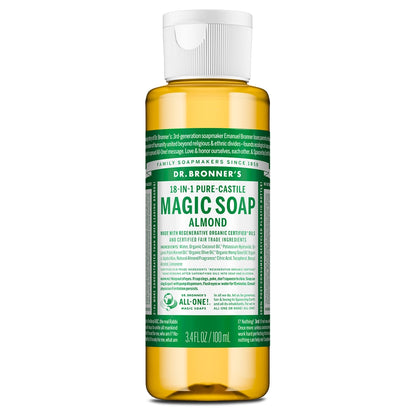 Dr. Bronner's Magic Soaps Almond 3.4oz - 1