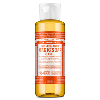 Dr. Bronner's Magic Soaps Tea Tree 3.4oz - 1
