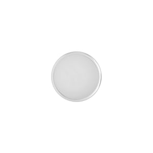14g - 12g Internally Threaded Flat Steel Disc - Price Per 1 - Painful Pleasures