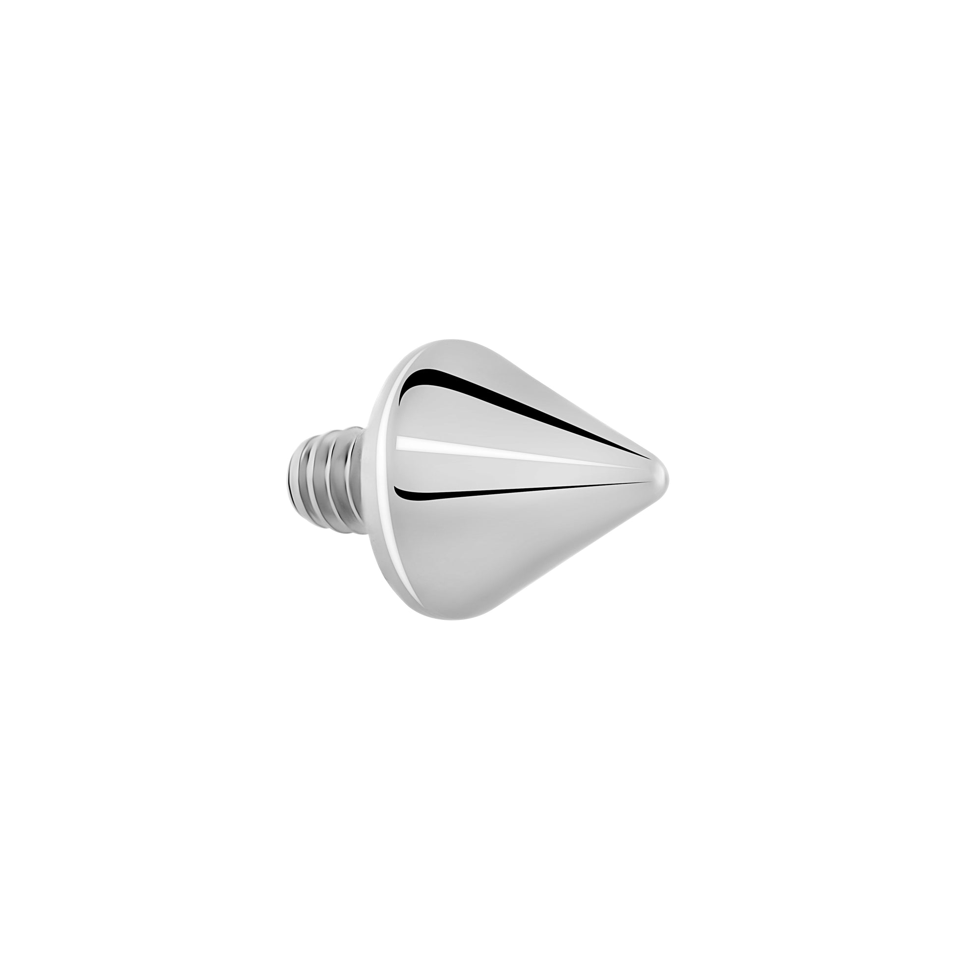14g - 12g Internally Threaded Steel Cone - Price Per 1