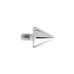 14g - 12g Internally Threaded Steel Cone - Price Per 1