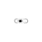 Tilum 14g Titanium Dermal Anchor with 2mm Rise and 2-Hole Base - Price Per 1