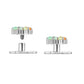 Tilum 14g Titanium Dermal Anchor with 2mm Rise and 2-Hole Base - Price Per 1