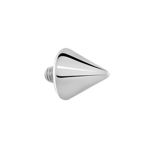 8g Internally Threaded Counter-Sunk Steel Cone - Price Per 1 - Painful Pleasures