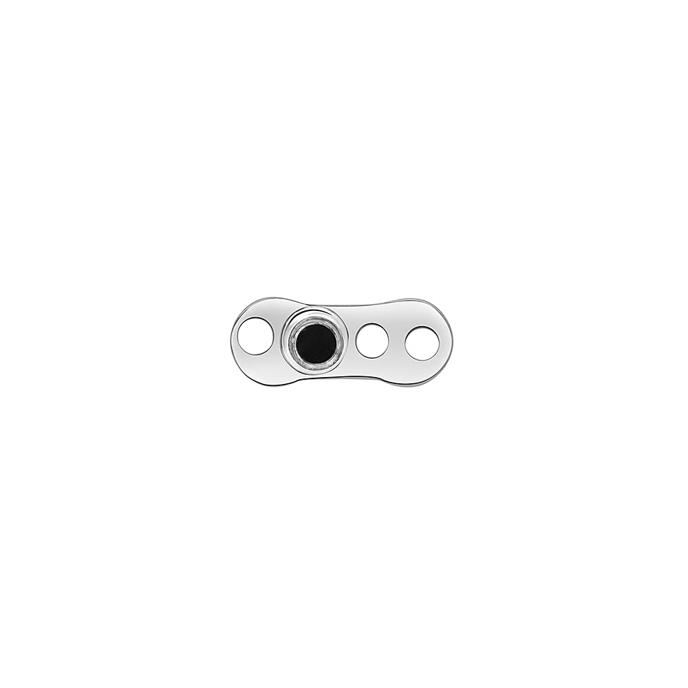 Tilum 14g Titanium Dermal Anchor with 3-Hole Base - Price Per 1