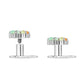Tilum 14g Titanium Dermal Anchor with 3-Hole Base - Price Per 1