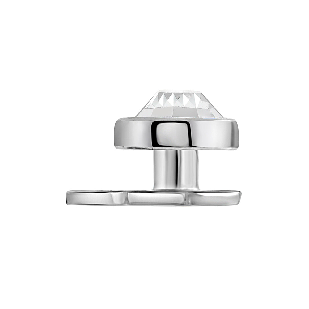 Tilum 14g Titanium Dermal Anchor with 1.5mm Rise and Flat Jewel Top - Price Per 1