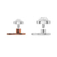 Tilum 14g Titanium Dermal Anchor with 1.5mm Rise and Flat Jewel Top - Price Per 1