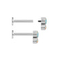 Tilum 18g-16g Internally Threaded Atomic Opal Cluster Top - Price Per 1