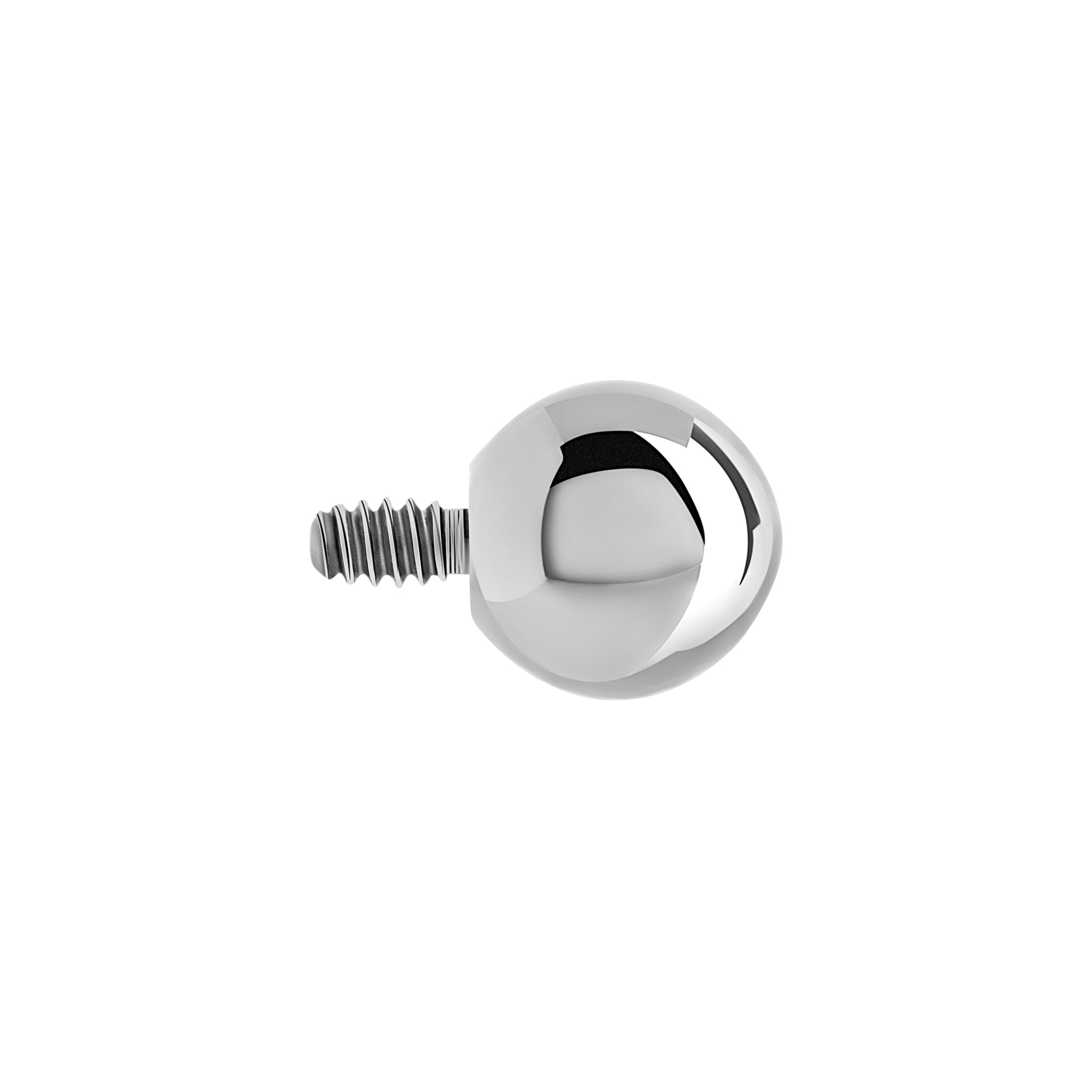 Tilum 18g-16g Internally Threaded Titanium Ball - Price Per 1