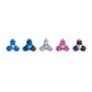 Tilum 14g-12g Internally Threaded Micron Bead Row Opal Titanium Top - Price Per 1