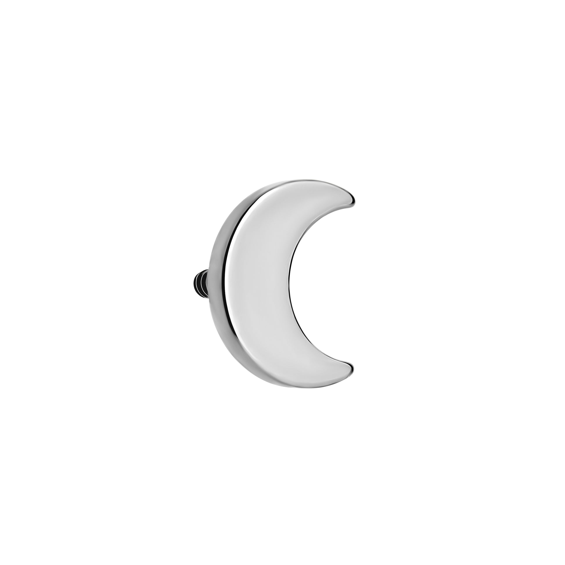 Tilum 18g-16g Crescent Moon Titanium Top - Price Per 1