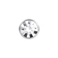 Tilum 14g-12g Internally Threaded Swarovski Jewel Titanium Top - Pick Size - Price Per 1