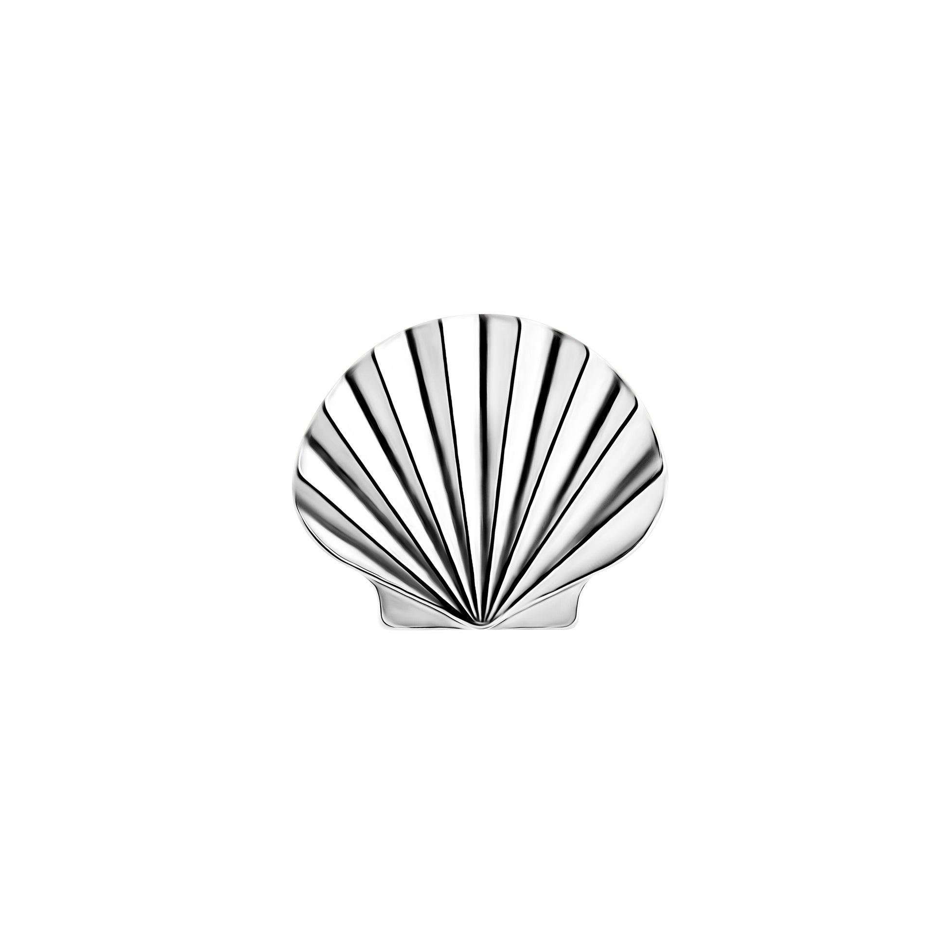 Tilum 18g-16g Internally Threaded Seashell Titanium Top - Price Per 1