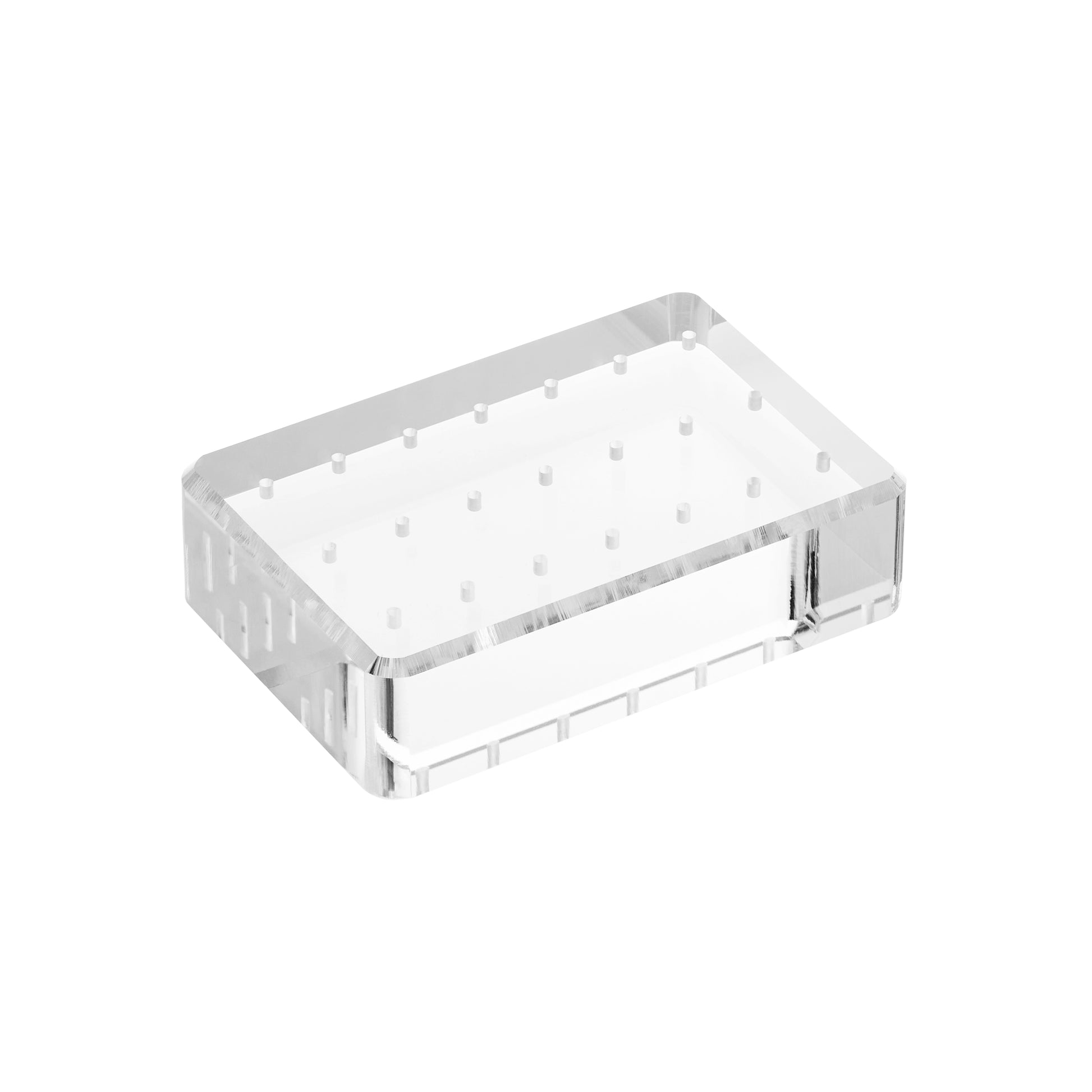 Tilum Universal Jewelry Display Block with Pegs — Pick Size and Threading
