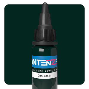 Dark Green — Intenze Tattoo Ink — Pick Size - Painful Pleasures