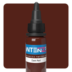 Dark Red — Intenze Tattoo Ink — Pick Size - Painful Pleasures