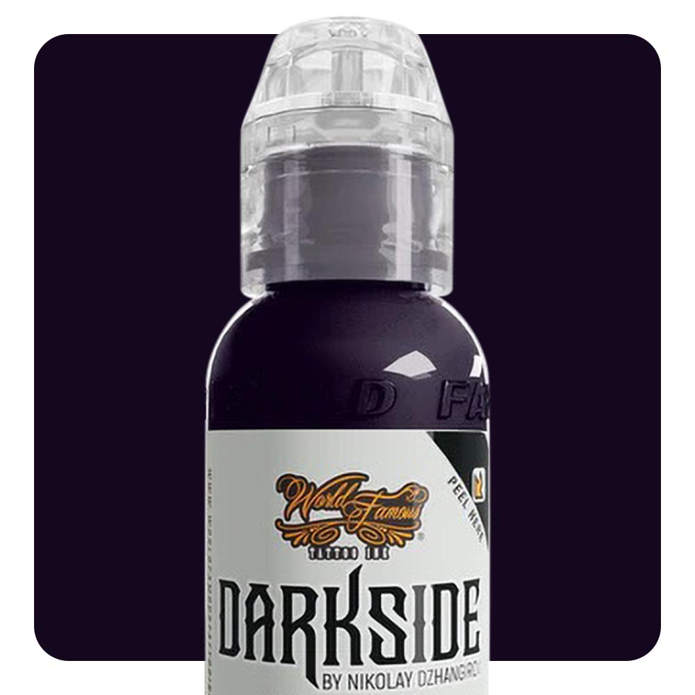Nikolay Dzhangirov DarkSide Deepest Purple — World Famous Tattoo Ink — Pick Size