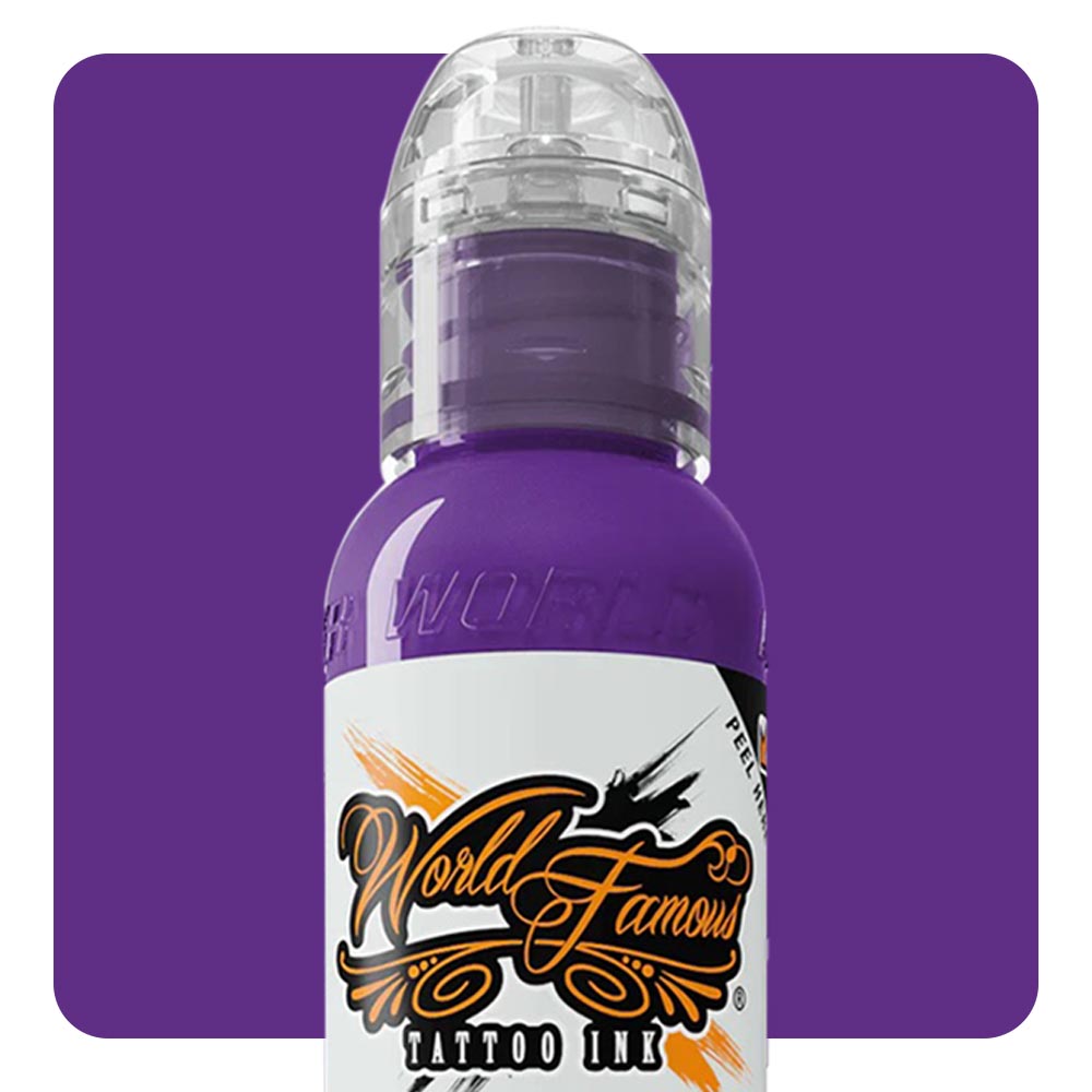 Deep Amethyst — World Famous Tattoo Ink — Pick Size