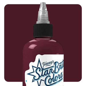 StarBrite Colors Tattoo Ink by Tommy’s Supplies – Deep Maroon – Pick Your Size - Painful Pleasures