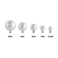 14g–12g Internally Threaded Steel Ball — Price Per 1
