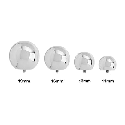 0g Internally Threaded Counter-Sunk Ball - Price Per 1 - Painful Pleasures