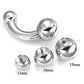 0g Internally Threaded Counter-Sunk Ball - Price Per 1