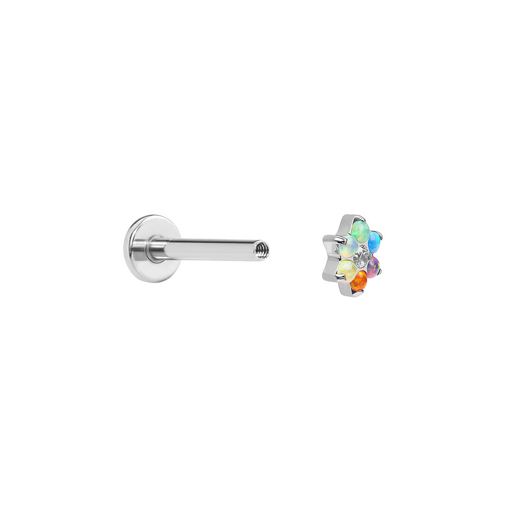 Tilum 14g–12g Internal Rainbow Titanium Top — Price Per 1