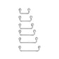 Tilum 14g Internally Threaded Titanium Surface Barbell with 2.75mm Rise - Price Per 1