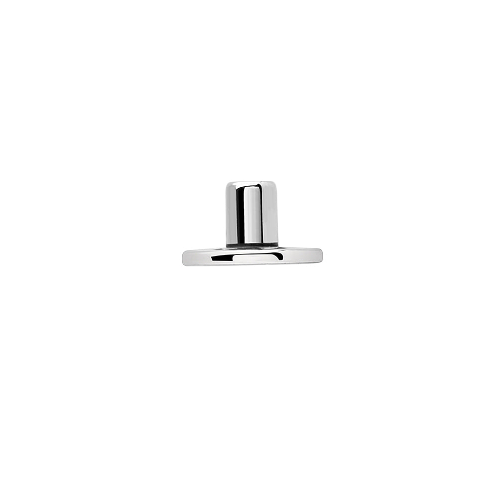 Tilum 14g Titanium Dermal Anchor with 2mm Rise & Round Base - Price Per 1