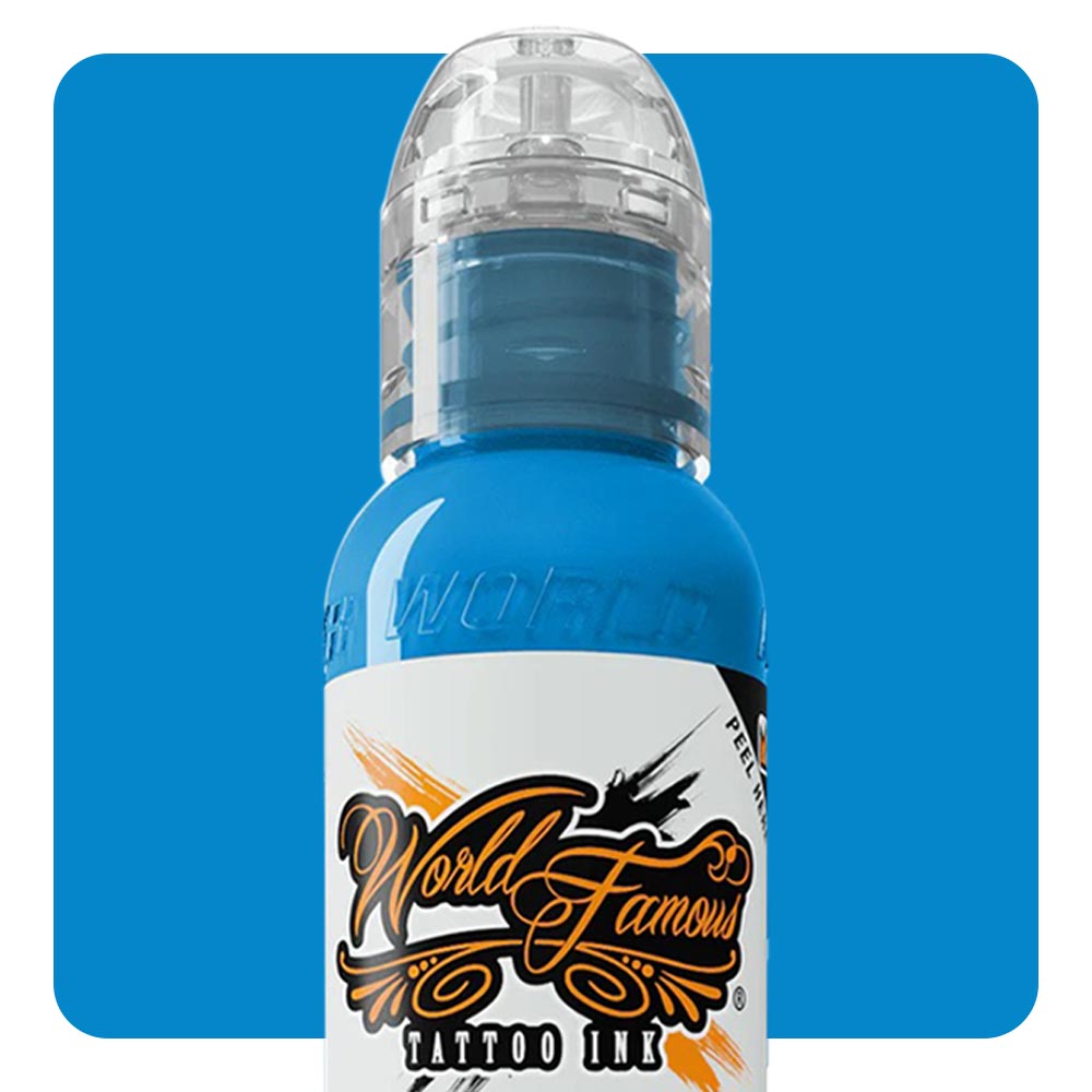 Donatello Blue — World Famous Tattoo Ink — Pick Size