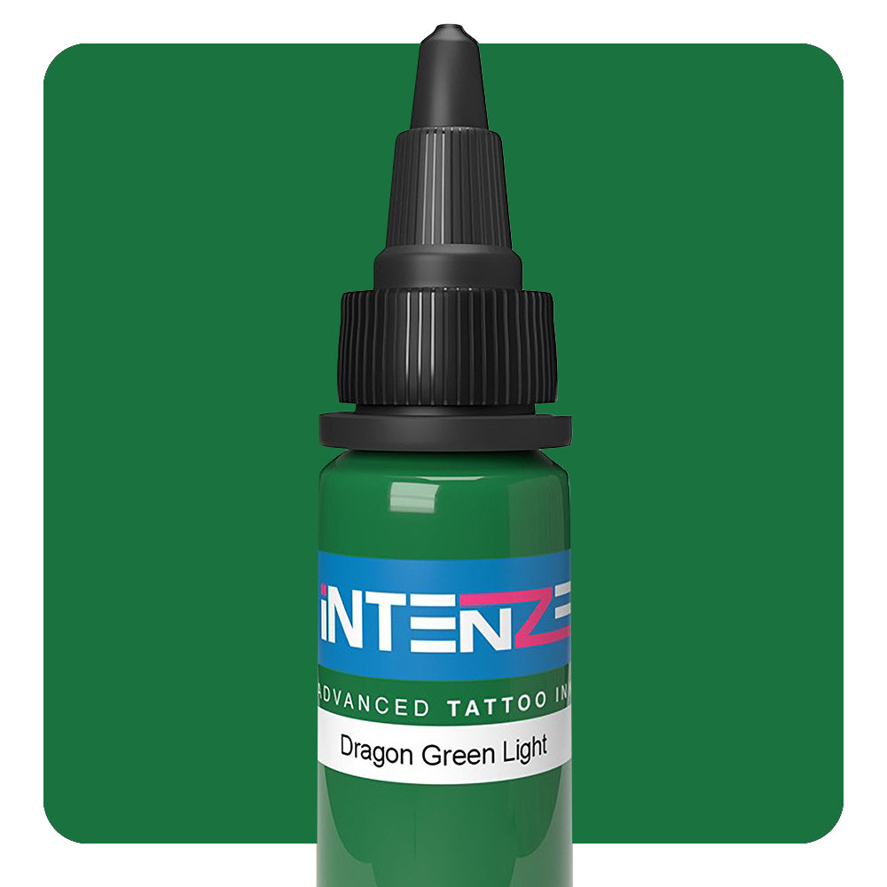 Dragon Green Light — Intenze Tattoo Ink — Pick Size