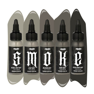 Dynamic Smoke Opaque Grey Set — 5 1oz Bottles - Painful Pleasures