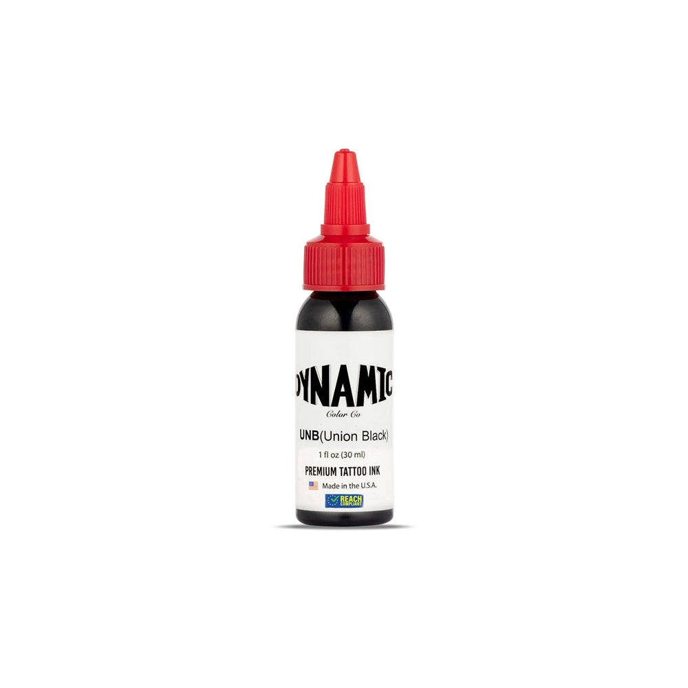 Dynamic Union Black Tattoo Ink 1oz - 01