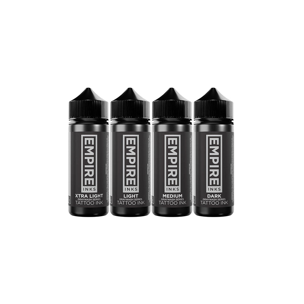Empire Inks Graywash Series — 4-Stage Graywash Set — Pick Size