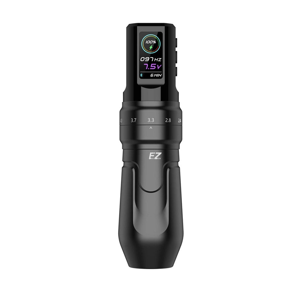 EZ P3 Pro Wireless Adjustable Stroke Tattoo Machine — Black
